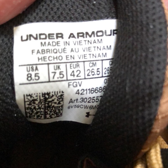 New Under Armour Men’s Stellar G2 6” military and tactical boots. Size 8 1/2. - Picture 14 of 16